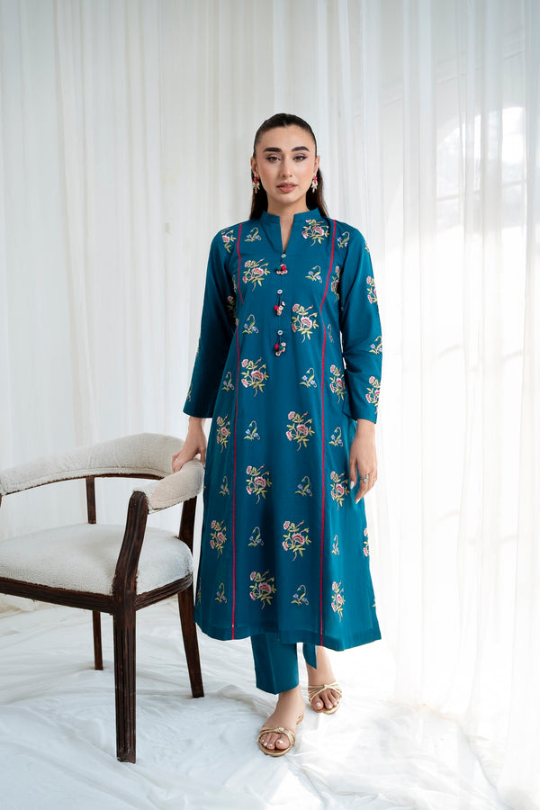 Blue Embroidered - ZC2 - 11BU